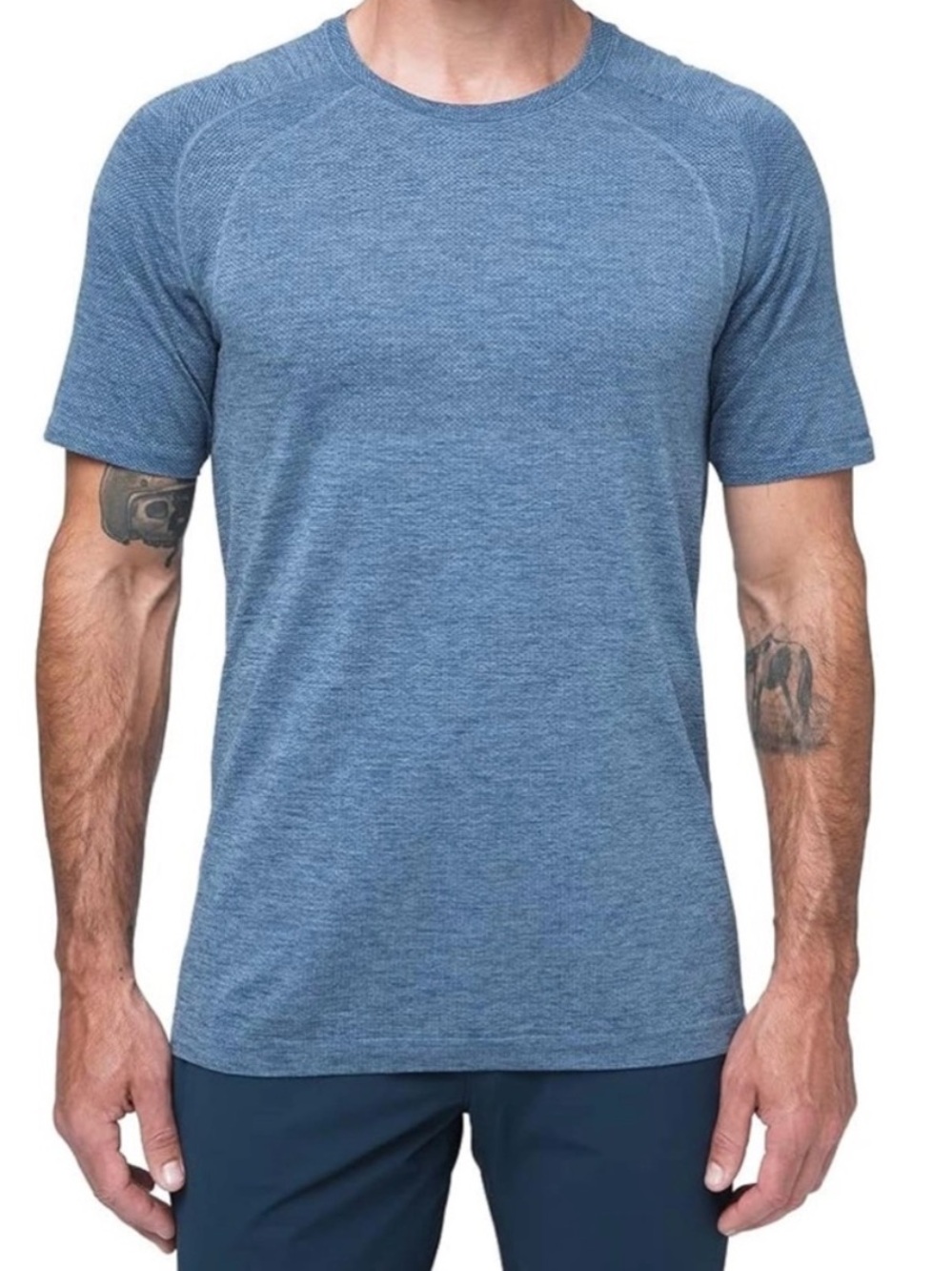 Lululemon Metal Vent Tech 2.0 SS Shirt Blue XL Training Tee